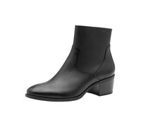 Tamaris Bottines à talon pour femme 1-25329-45 - En cuir noir - Taille 40 EU, Cuir noir, 40 EU