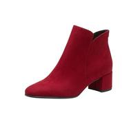 Tamaris Bottines à talon pour femme 1-25354-43 - Rouge - Taille 36 EU, rouge, 36 EU