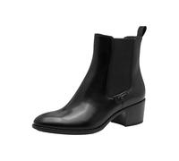 Tamaris Bottines Chelsea 1-25325-45 pour femme, en cuir noir, taille 36 EU, Cuir noir, 36 EU