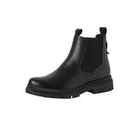 Tamaris Bottines Chelsea 1-25407-45 pour femme, en cuir noir, taille 38 EU, Cuir noir, 38 EU