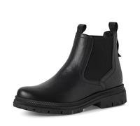 Tamaris Bottines Chelsea 1-25407-45 pour femme, en cuir noir, taille 39 EU, Cuir noir, 39 EU