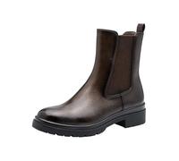 Tamaris Bottines Chelsea pour femme 1-25428-43 - Marron - Brevet - Taille 36 EU, Marron breveté, 36 EU