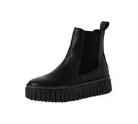 Tamaris Bottines Chelsea pour femme 1-25445-45 - En cuir noir - Taille 40 EU, Cuir noir, 40 EU