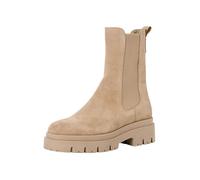 Tamaris Bottines Chelsea pour femme 1-25992-41 - Beige - En daim - Taille 42 EU, Beige daim., 42 EU