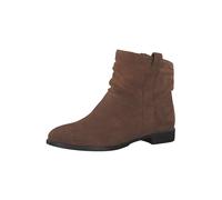 Tamaris Femme Bottines, Dame Bottines,Demi-Bottes,Bottine,Haut de la Cheville,Fermeture éclair,Cognac,38 EU