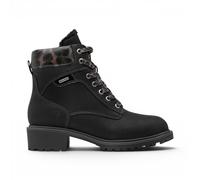 Tamaris Bottines Hiver Noires Fourrées Confort Zip Lacets 4 cm 38-42