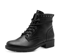 Tamaris Femme Damen Lace Boot Flat 1-25133-45 Bottine, Noir, 37 EU