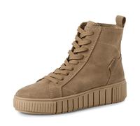 Tamaris Bottines plates en dentelle pour femme 1-25205-45 - Beige - Taille 38 EU, beige, 38 EU