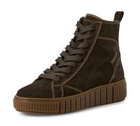 Tamaris Bottines plates en dentelle pour femme 1-25205-45, olive, 37 EU