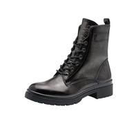 Tamaris Bottines plates en dentelle pour femme 1-25236-43 - Anthracite PAT - Taille 41 EU, Gris anthracite, 41 EU