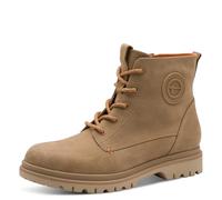 Tamaris Bottines plates en dentelle pour femme 1-25241-45 - Camel - Taille 41 EU, camel, 41 EU