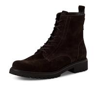 Tamaris Bottines plates en dentelle pour femme 1-25402-43 - En daim moka - Taille 41 EU, Mocca Suede, 41 EU
