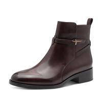 Tamaris Bottines plates pour femme 1-25321-43 - En acajou - Taille 41 EU, Acajou, 41 EU