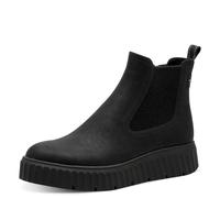 Tamaris Bottines plates pour femme 1-25420-45, Noir, 41 EU