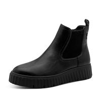 Tamaris Bottines plates pour femme 1-25420-45 - Noir mat - Taille 37 EU, Noir mat, 37 EU