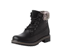 Tamaris Femme 1-26244-41 Botte Tendance, Fourrure de Lea Noire, 37 EU