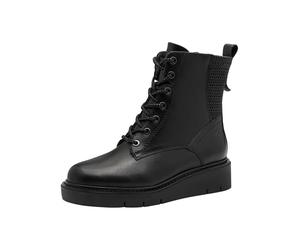 Tamaris Bottines Wide Fit, mélange de matériaux en cuir/synthétique, largeur H