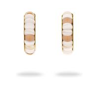 Tamaris Créole TJ-0643-E-20 en acier inoxydable IP Or, 2 cm, Acier inoxydable, Pierre de coquillage