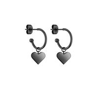 Tamaris Boucles d'oreilles noir, Taille One Size