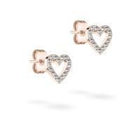 Tamaris Boucles d'oreilles or rose, Taille One Size
