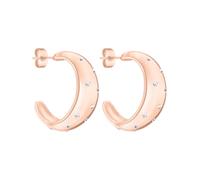 Tamaris Boucles d'oreilles or rose / transparent, Taille One Size