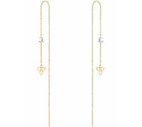 Tamaris Boucles d'oreilles or / transparent, Taille One Size