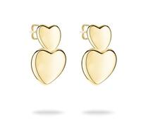 Tamaris Boucles d'oreilles TJ-0613-E-26 en acier inoxydable IP doré, 2,6 cm, Acier inoxydable, Pas de gemme