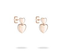 Tamaris Boucles d'oreilles TJ-0629-E-14 en acier inoxydable IP or rose, 1,4 cm, Acier inoxydable, Pas de gemme