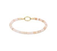 Tamaris Bracelet TJ-0634-B-18 en acier inoxydable IP doré, 18,5 cm, Acier inoxydable, Pierres de coquillages