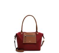 Tamaris Cabas 'Fabrizia' caramel / rouge foncé, Taille One Size