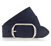 Tamaris Ceinture bleu foncé en cuir pour femme - Velours Belt Marine 197470 100 cm