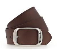 Tamaris Ceinture marron en cuir pour femme - Leather Belt Baileys 197677 90 cm