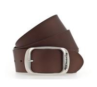 Tamaris Ceinture marron en cuir pour femme - Leather Belt Mid Brown 197656 90 cm