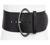 Tamaris Ceinture noir en cuir pour femme - Belt 197196 90 cm