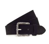 Tamaris Ceinture noir en cuir pour femme - Belt 197271 85 cm