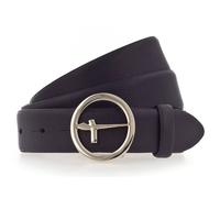 Tamaris Ceinture noir en cuir pour femme - Classic Belt 224626 80 cm