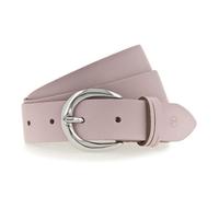 Tamaris Ceinture rose en cuir pour femme - Leather Belt Pale Rose 322967 120 cm