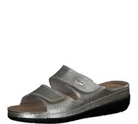 Tamaris chausson femme en cuir à talon compensé métallique 38 EU