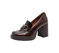 Tamaris Chaussons végétaliens pour Femme, Marron breveté, 36 EU
