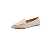 Tamaris Mocassin Femme plat Cuir beige 39 EU