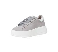 Tamaris Chaussures Confortables pour Femme, Chaussures à Lacets, Semelle intérieure Touchit, Gris Clair, 41 EU
