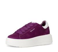 Tamaris Chaussures Confortables pour Femme, Chaussures à Lacets, Semelle intérieure Touchit, Pourpre, 38 EU