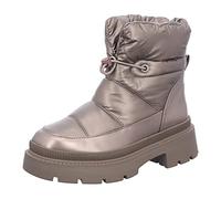 Tamaris Chaussures confortables pour femmes, chaussures à lacets pour femmes, doublure chaude, chaussures à lacets, chaussures de ville, cravate basse, platine, 37 EU