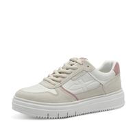 Tamaris Chaussures Plates à Lacets pour Femme, Blanc., 37 EU