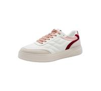 Tamaris Chaussures Plates à Lacets pour Femme, Offwhite Comb, 39 EU