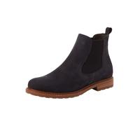 Tamaris Bottines Chelsea pour femme 1-25056-41 - Bleu marine nubuc - Taille 36 EU, Nubuck bleu marine, 36 EU