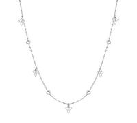 Tamaris TJ-0001-N-45 Collier pour femme en acier inoxydable, argenté