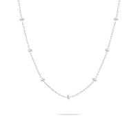 Tamaris Collier Pour Femmes, Bijou De Cou Avec Logo Pendentif Cœur, Étanche En Acier Inoxydable