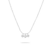 Tamaris Collier TJ-0603-N-45 en argent 925, 45 cm, Acier inoxydable, Zircone cubique