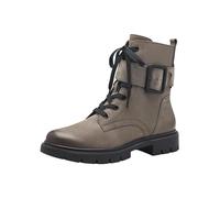 Tamaris Comfort 8-85106-43 Bottines Plates en Dentelle pour Femme Botte Tendance, Stone Nubuck, 40 EU Large